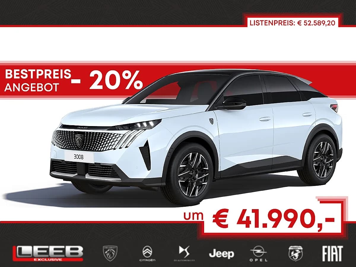 Peugeot 3008 2026 – € 41.990, 100 km – Bild 1 von 2