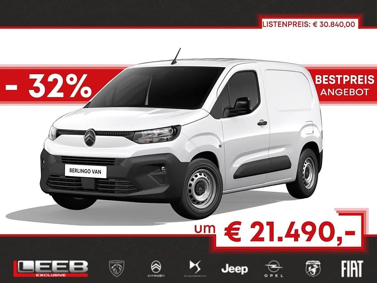 Citroën Berlingo 2026 – € 21.490, 100 km – Bild 1 von 2