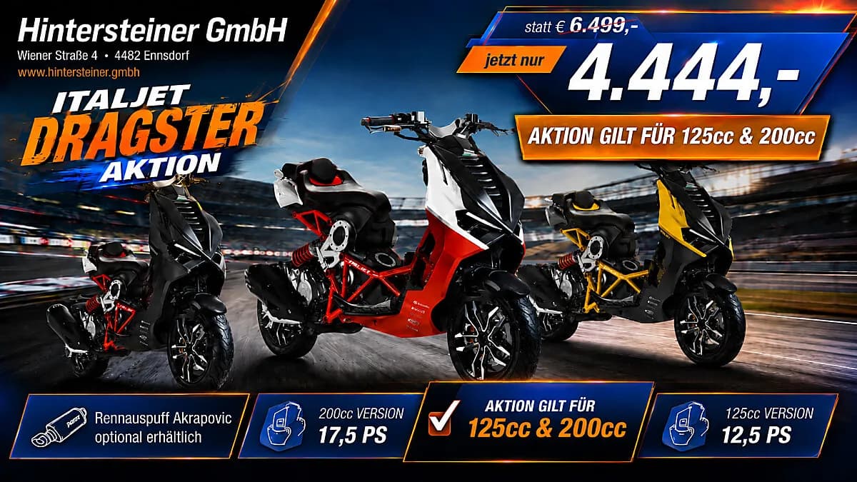 Italjet Dragster – € 4.444, 0 km – Bild 1 von 11