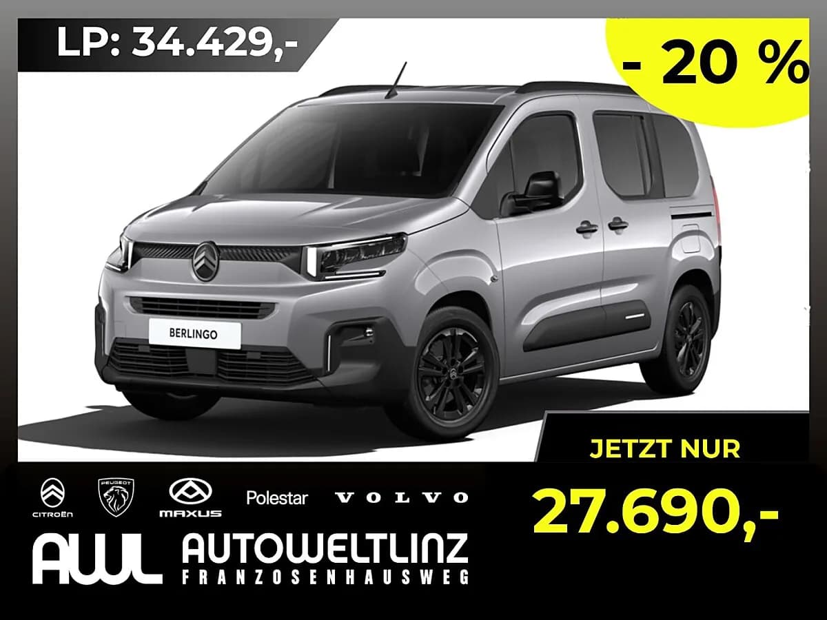 Citroën Berlingo 2026 – € 27.990, 1 501 km – Bild 1 von 1