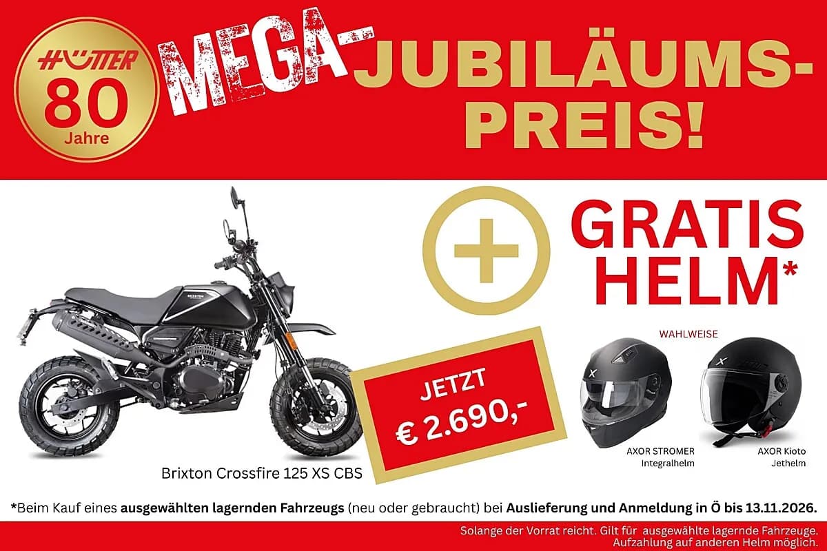 Brixton Crossfire 125 XS – € 2.690, 0 km – Bild 1 von 4