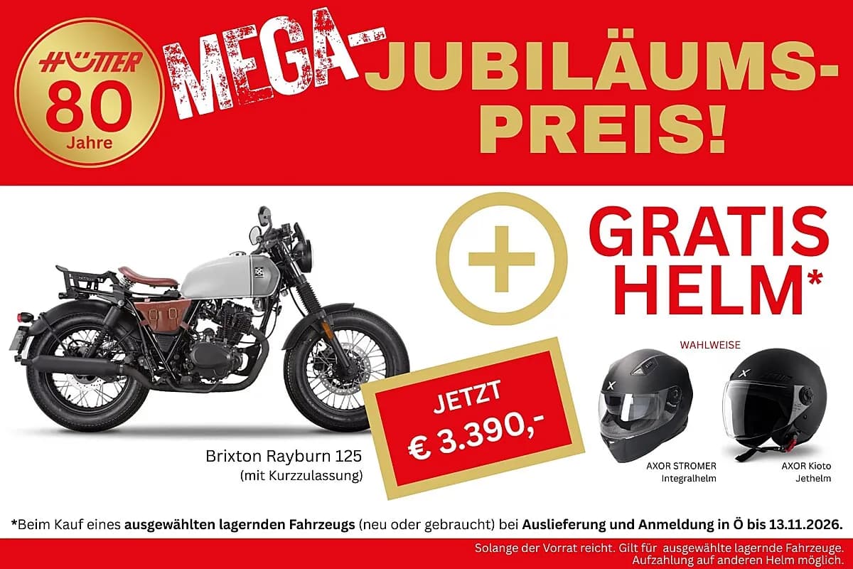 Brixton Rayburn 125 – € 3.390, 0 km – Bild 1 von 3
