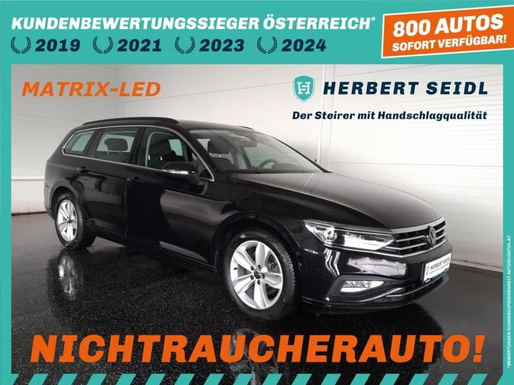 VW Passat 2022 – € 20.980, 127 300 km – Bild 1 von 18