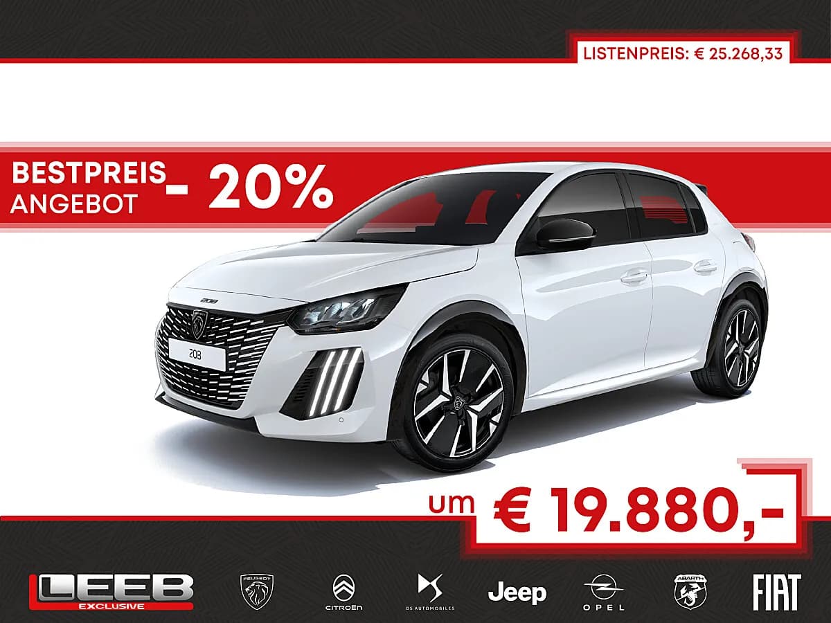 Peugeot 208 2026 – € 19.880, 100 km – Bild 1 von 2