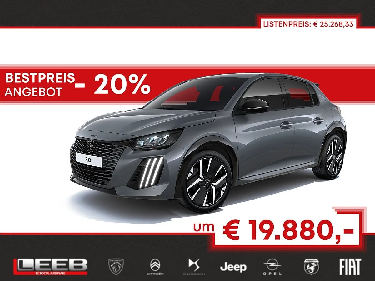 Peugeot 208 2026 – € 19.880, 100 km – Bild 1 von 2