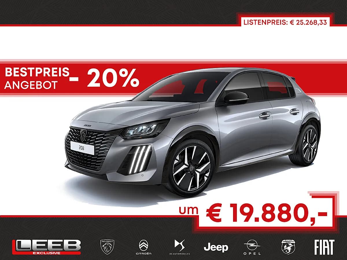 Peugeot 208 2026 – € 20.990, 100 km – Bild 1 von 2