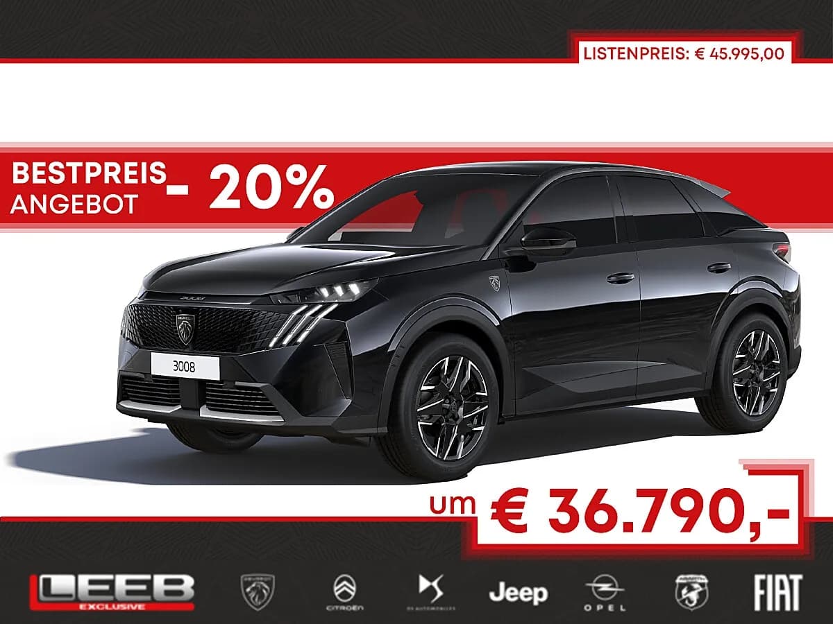 Peugeot 3008 2026 – € 36.790, 100 km – Bild 1 von 17