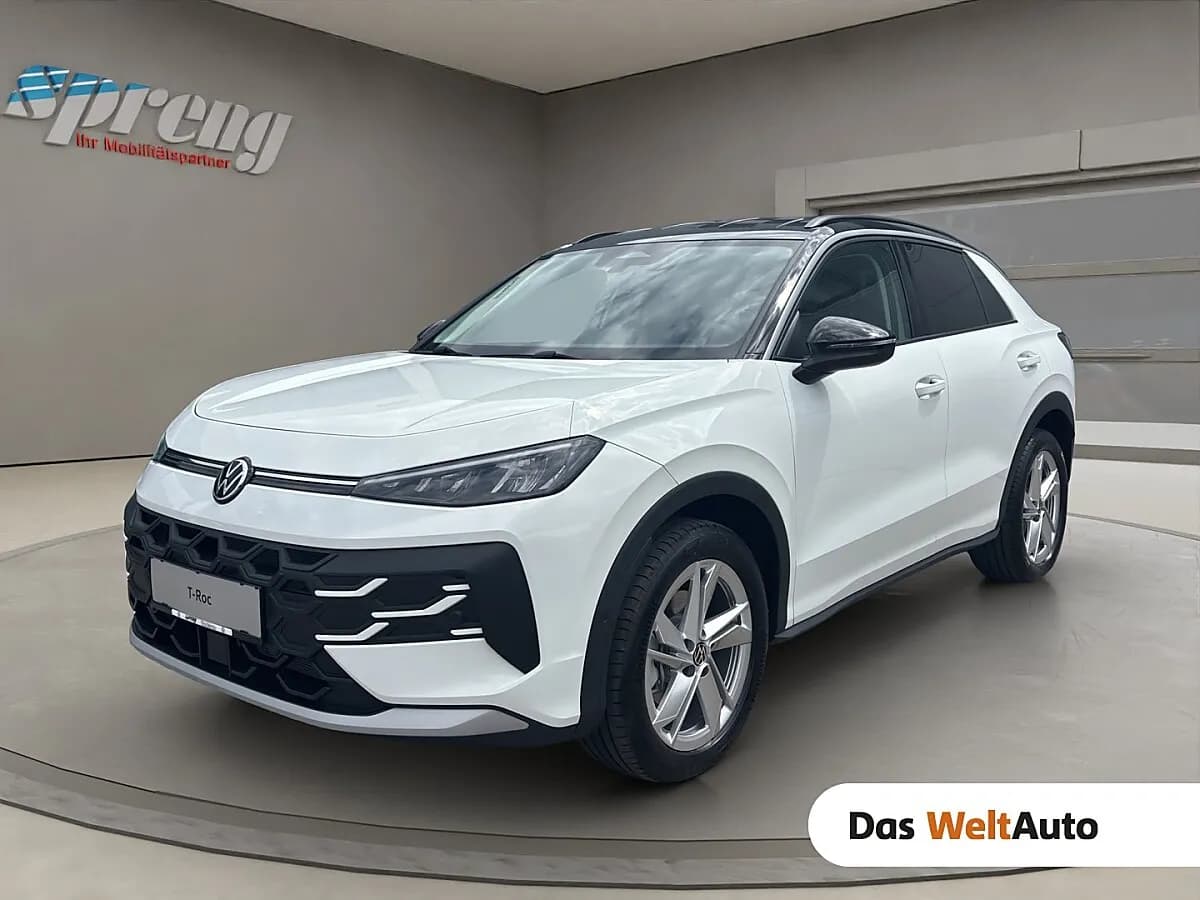 VW T-Roc 2026 – € 33.499, 4 444 km – Bild 1 von 25