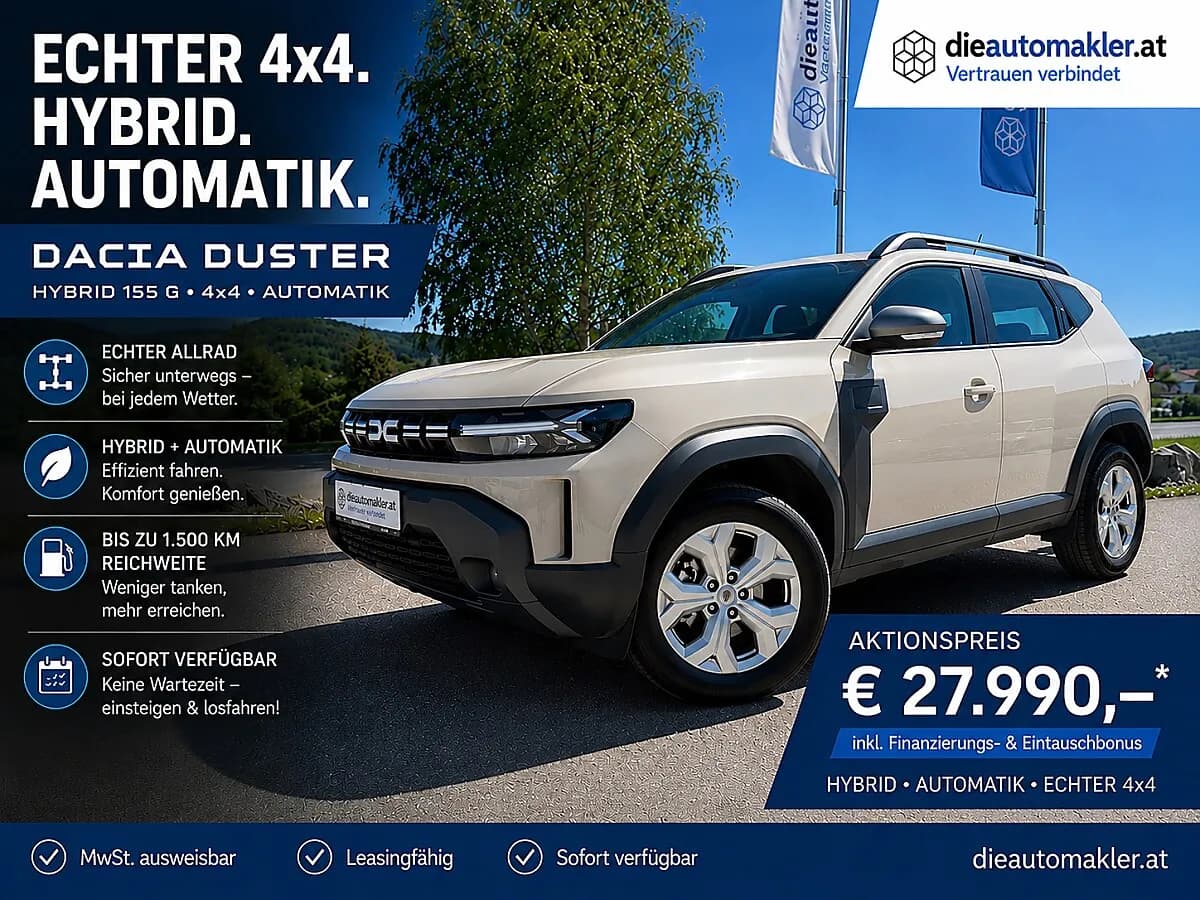Dacia Duster 2026 – € 29.990, 10 km – Bild 1 von 49