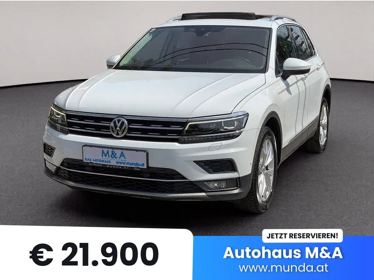 VW Tiguan 2019 – € 21.900, 157 500 km – Bild 1 von 21