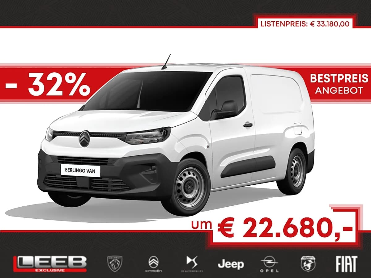 Citroën Berlingo 2026 – € 22.680, 100 km – Bild 1 von 19