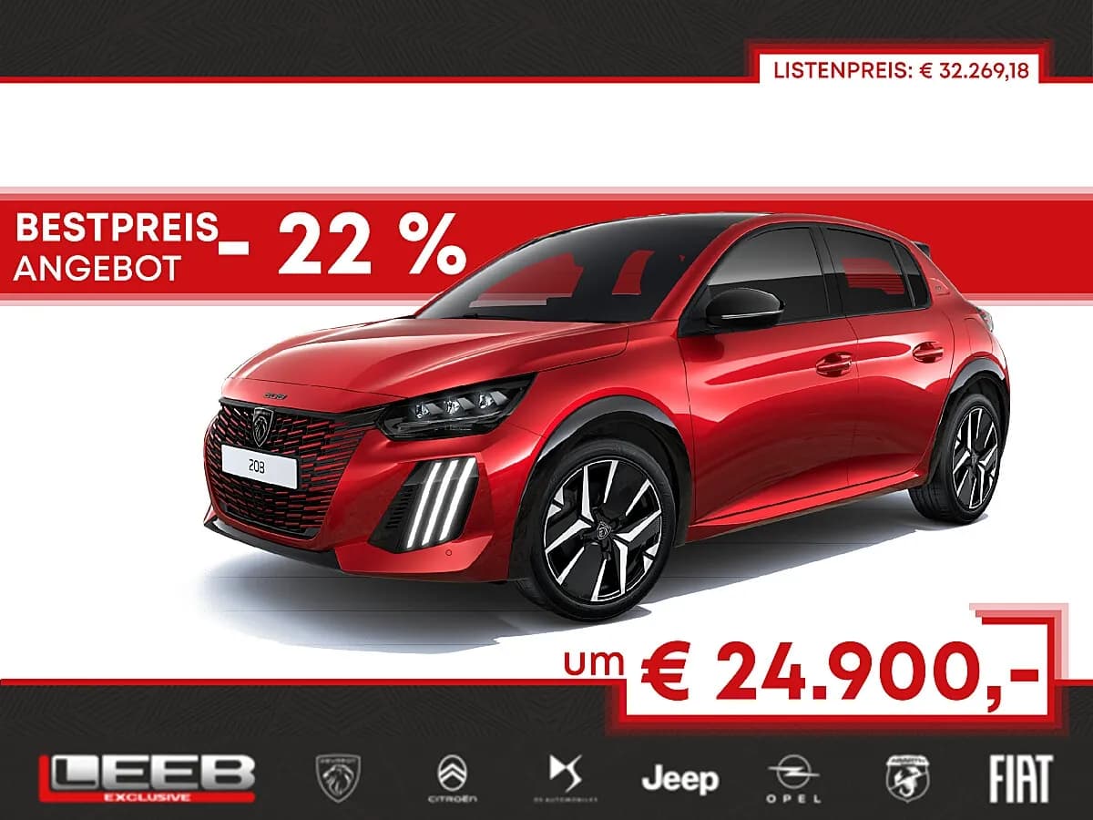 Peugeot 208 2026 – € 24.900, 100 km – Bild 1 von 2