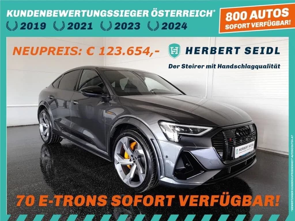 Audi e-tron 2022 – € 51.780, 25 000 km – Bild 1 von 25
