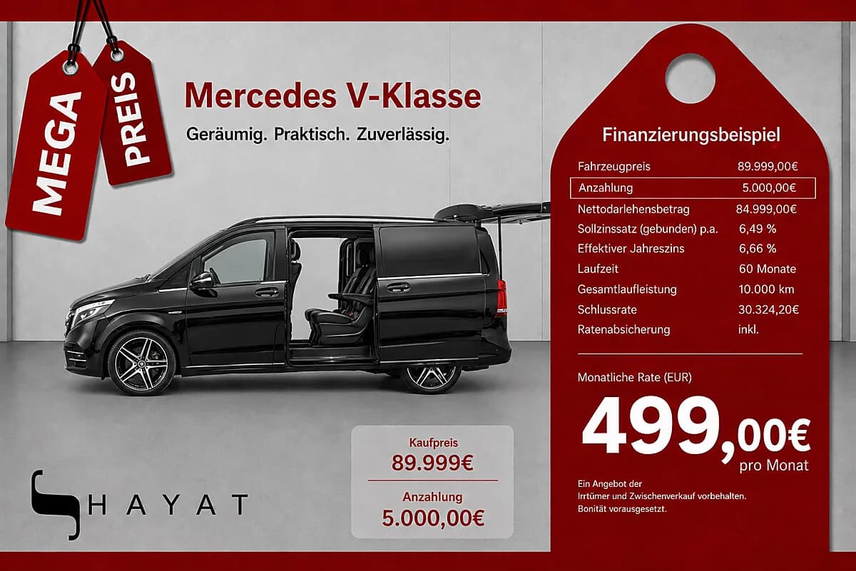 Mercedes-Benz V-Klasse 2024 – € 89.999, 71 000 km – Bild 1 von 35
