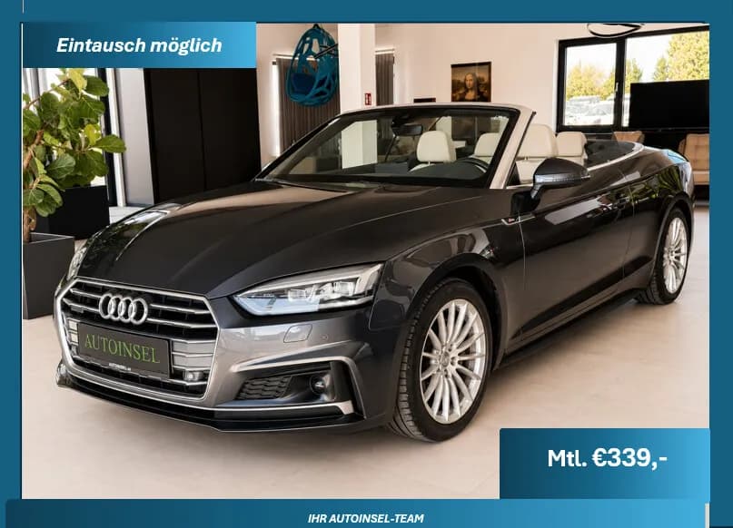 Audi A5 2018 – € 20.900, 170 000 km – Bild 1 von 33
