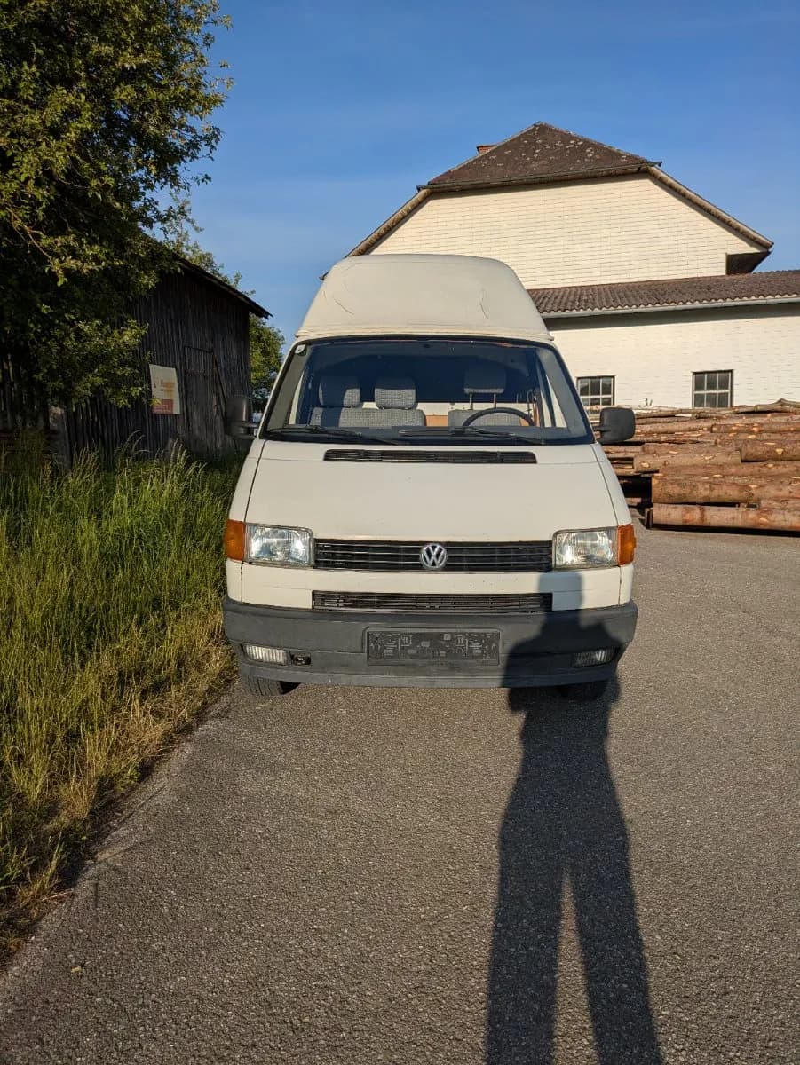VW VW T4 Hochdach 2.4l Offizielle Wohnmobil Zulassung