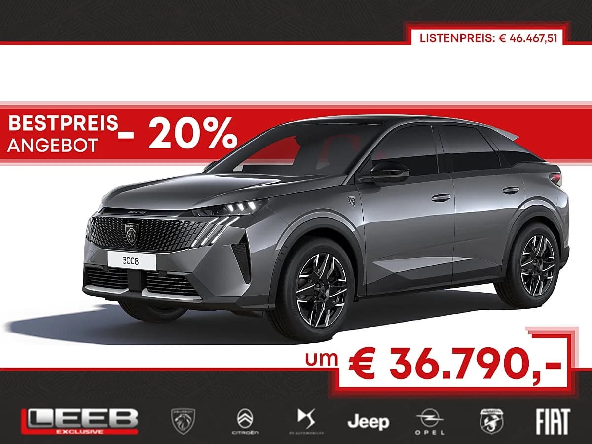 Peugeot 3008 2026 – € 36.790, 100 km – Bild 1 von 16