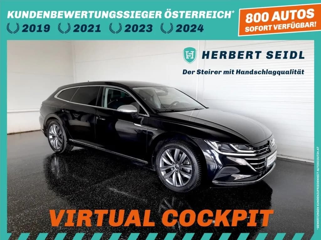 VW Arteon 2024 – € 32.480, 34 700 km – Bild 1 von 20