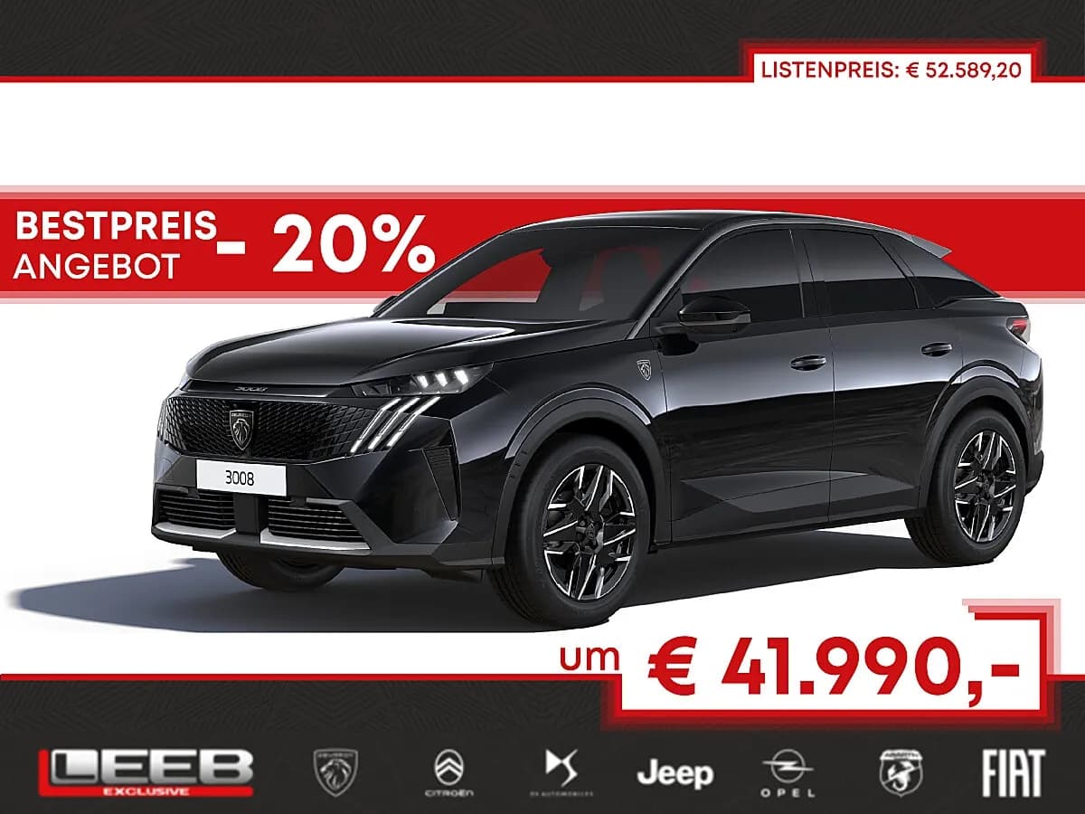 Peugeot 3008 2026 – € 41.990, 100 km – Bild 1 von 2