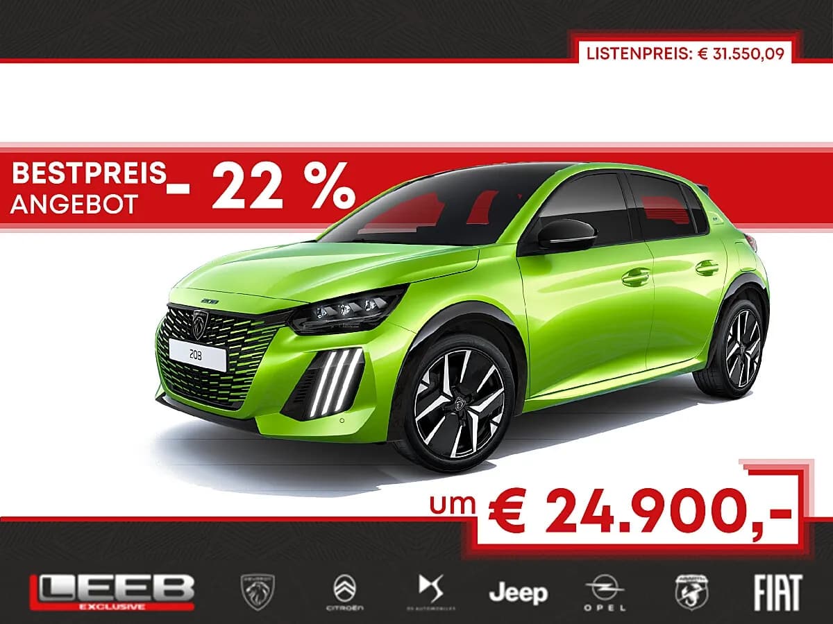 Peugeot 208 2026 – € 24.900, 100 km – Bild 1 von 2