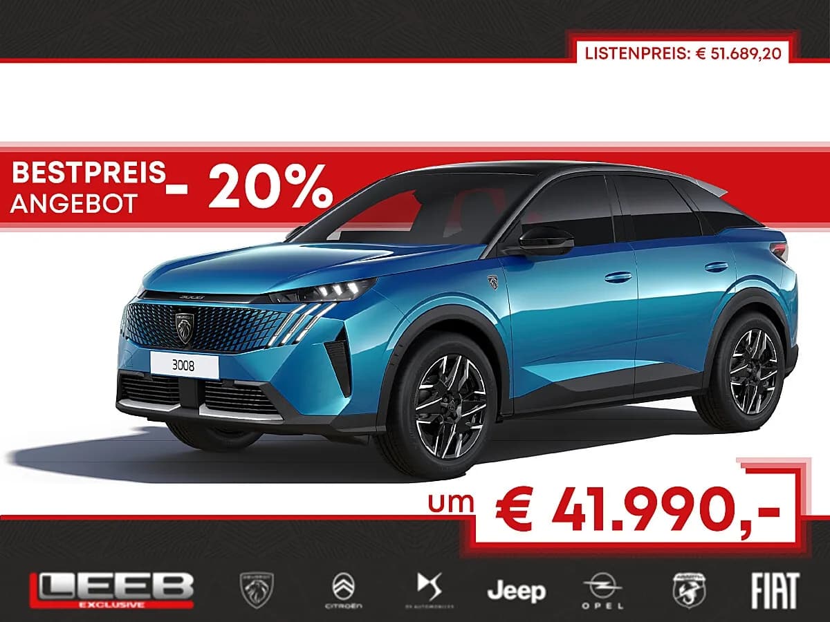 Peugeot 3008 2026 – € 41.990, 100 km – Bild 1 von 2
